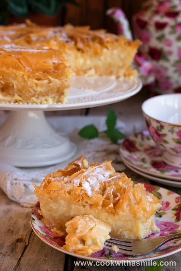 Млечна баница с готови кори