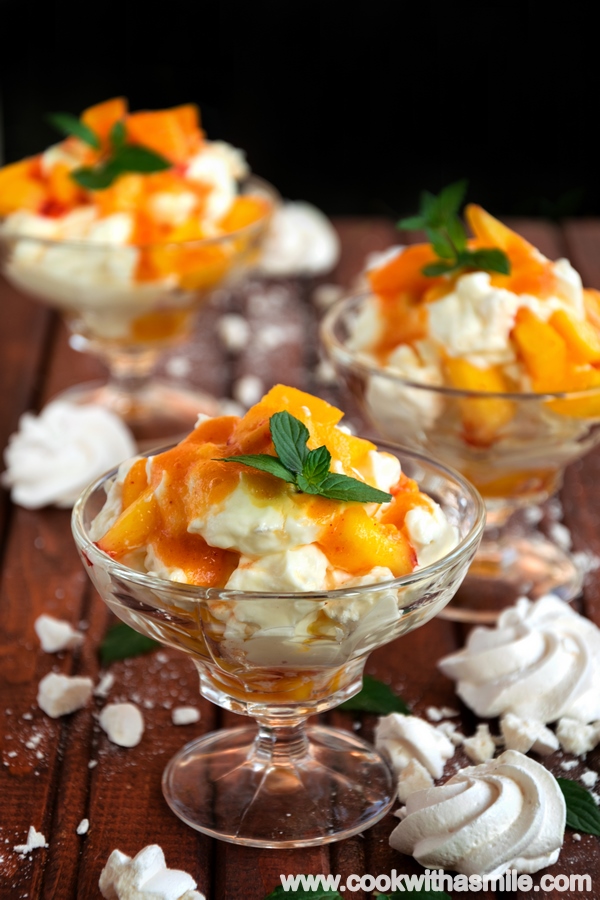 Итънска бъркотия с малини (Eton mess) — стъпка 5