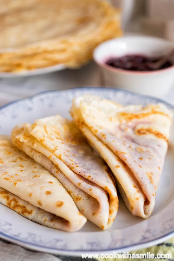 Палачинки с прясно мляко